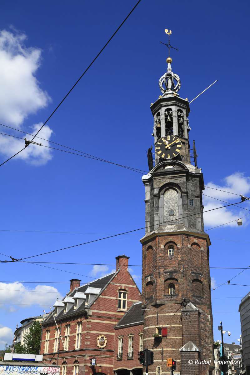 The Munttoren  in Amsterdam