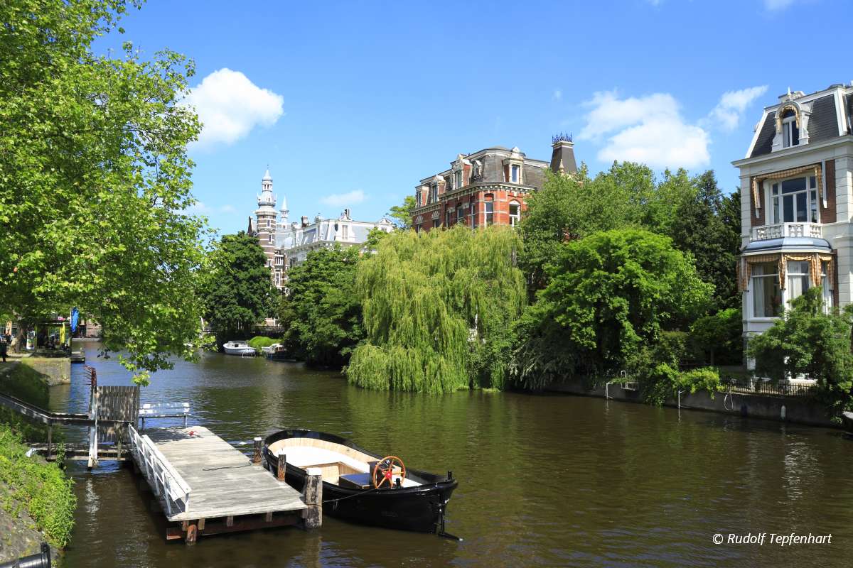 Houses in Amsterdam, Holland