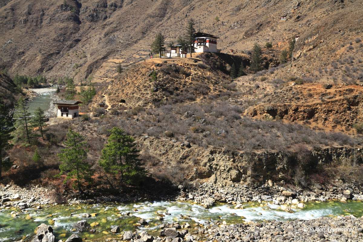 Small temple on the mountain