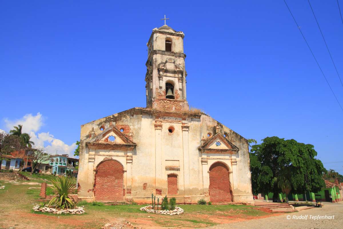 An old church in Trinidad