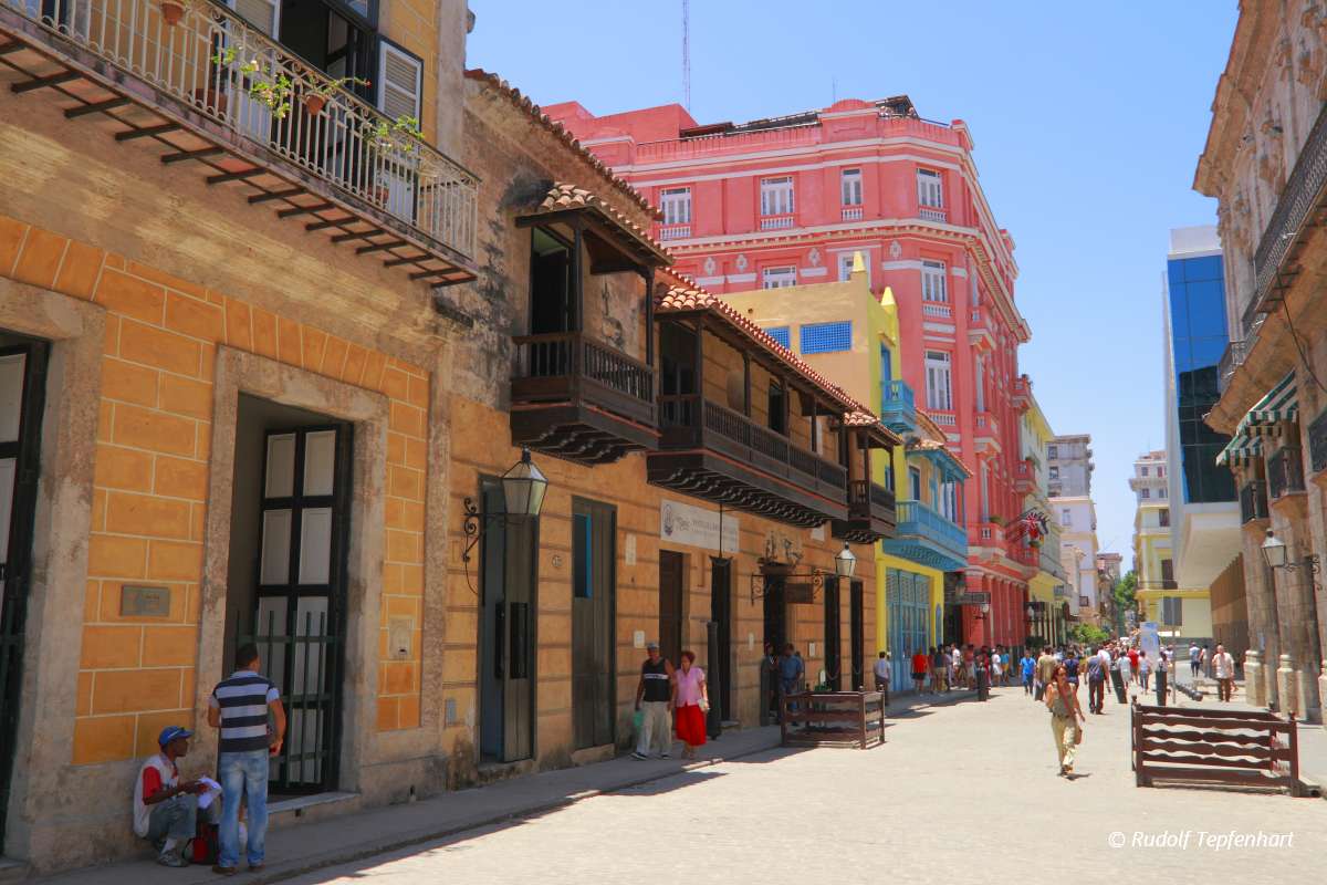 A street in Old Havana