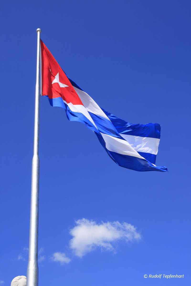 Cuba's national flag
