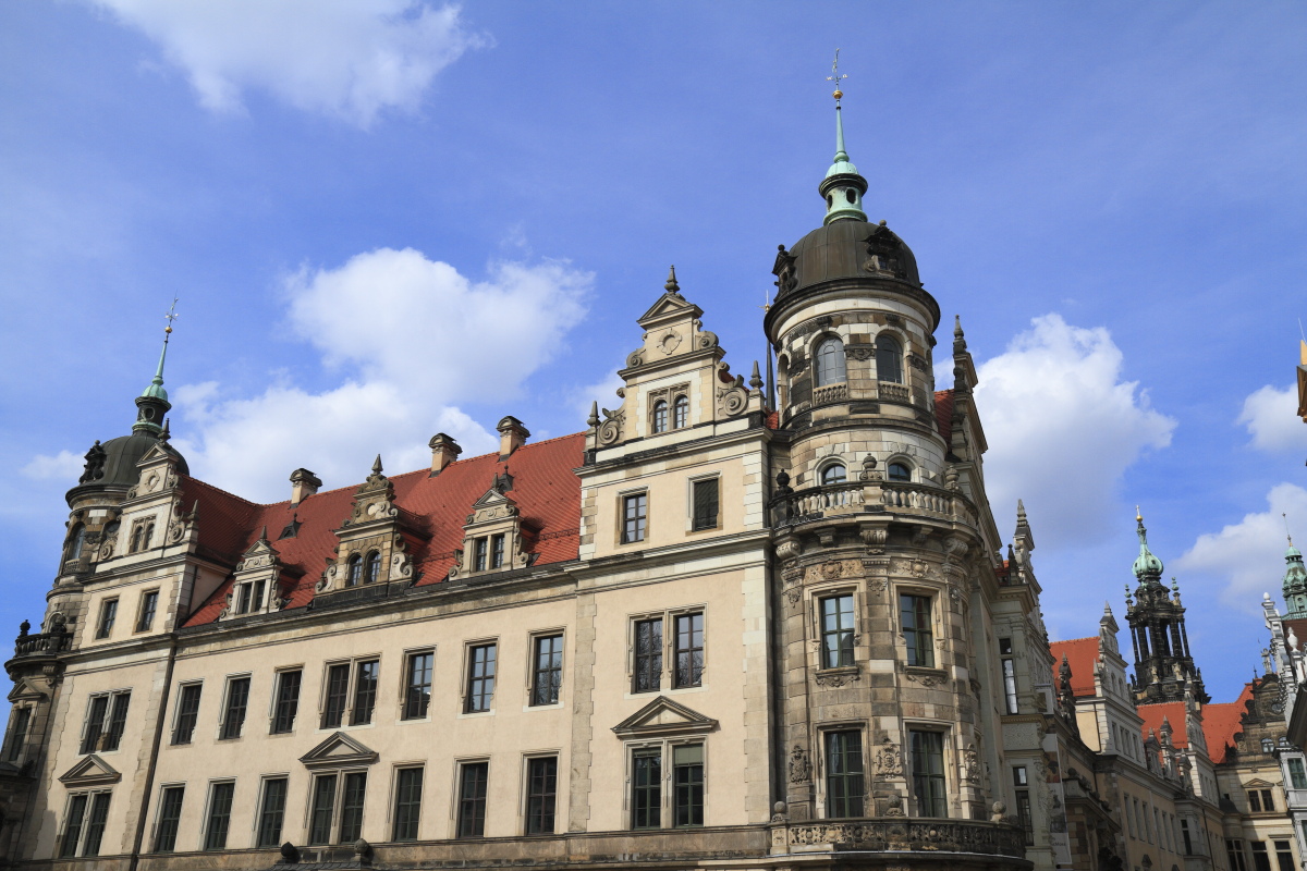Dresden Castle or Royal Palace in Dresden, Saxony