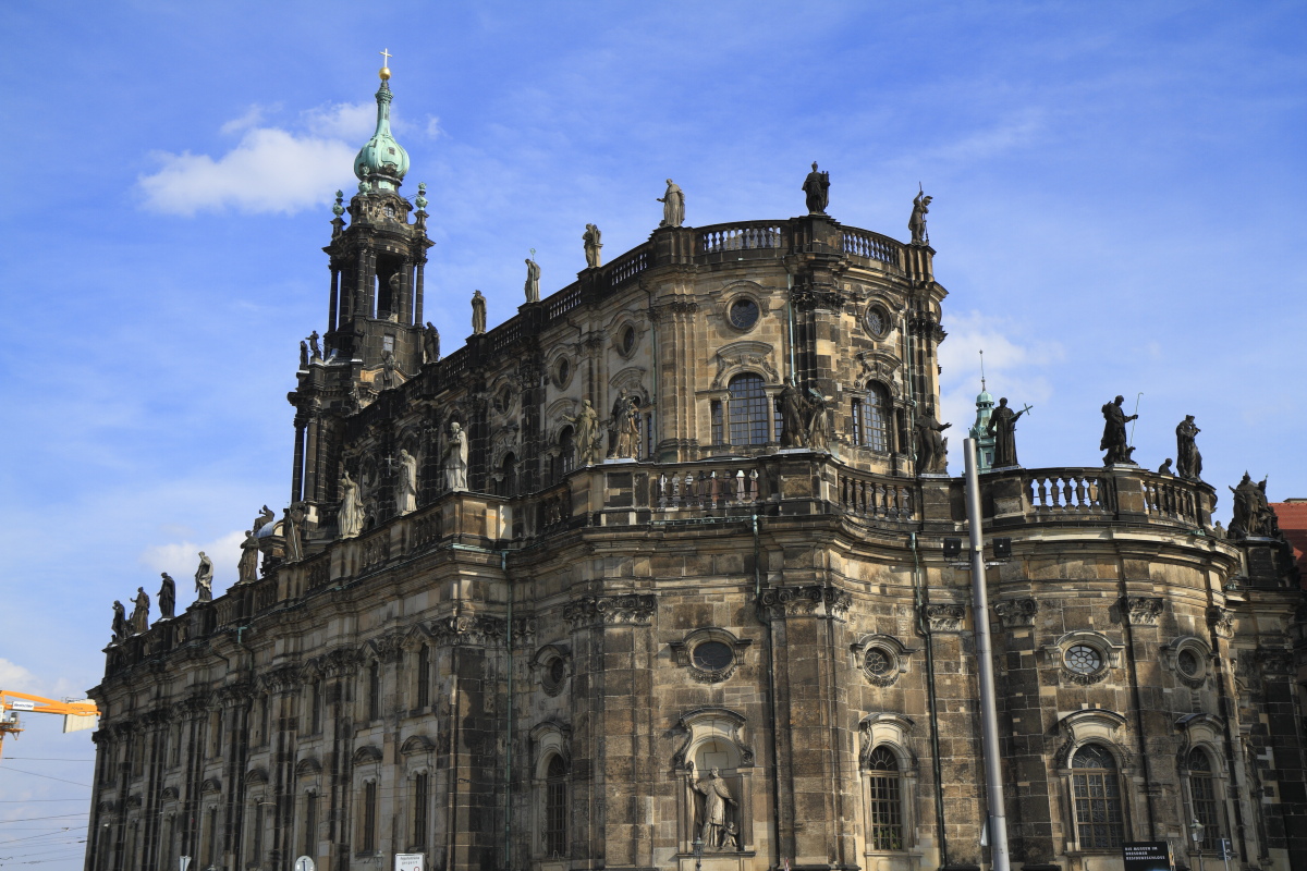 Cathedral of the Holy Trinity in Dresden, Germany