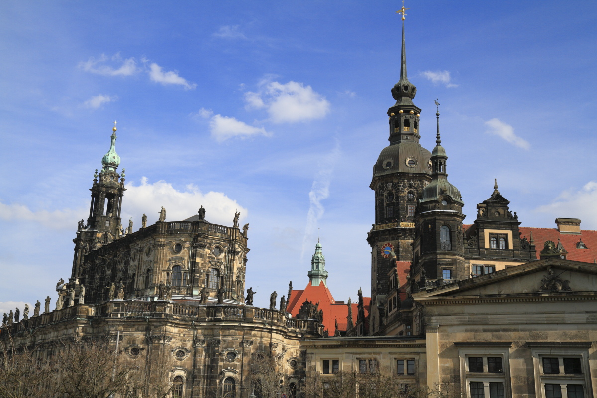 Cathedral of the Holy Trinity in Dresden, Germany
