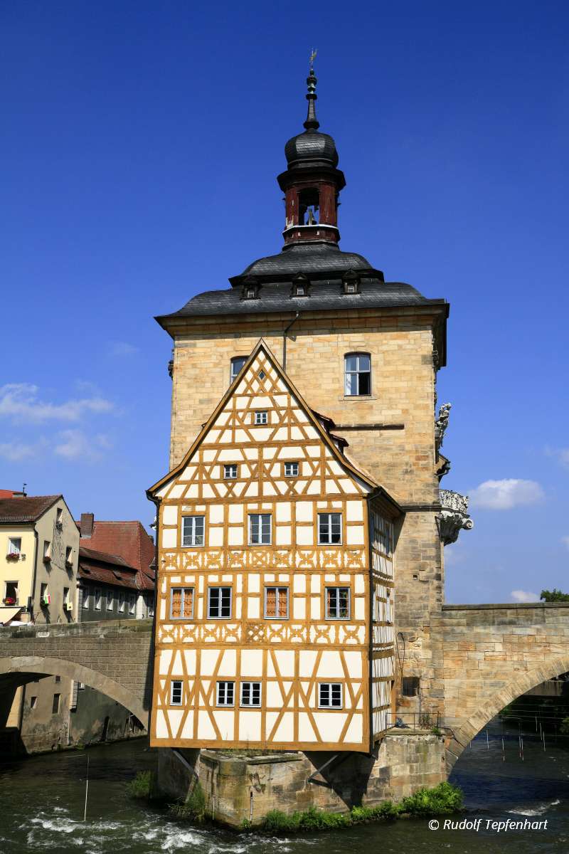 Town hall on the bridge, Bamberg