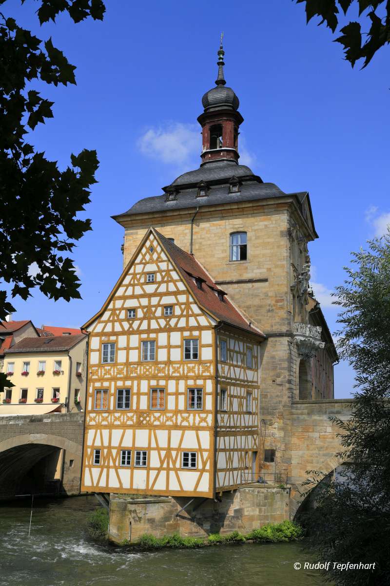Town hall on the bridge, Bamberg