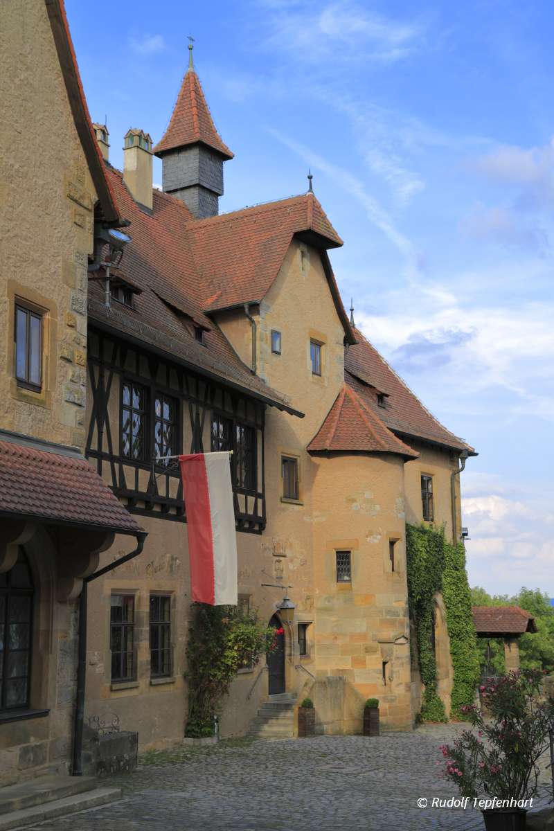 Medieval Castle "Altenburg" in Bamberg, Bavaria