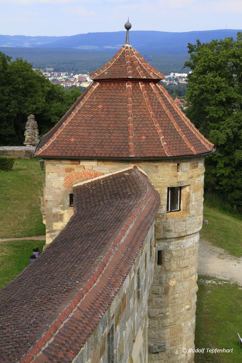Medieval Castle "Altenburg" in Bamberg, Bavaria