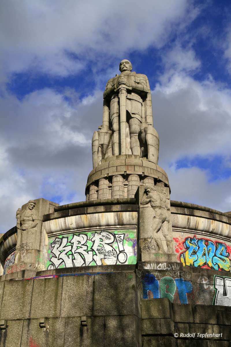 The Bismarck Monument, Hamburg