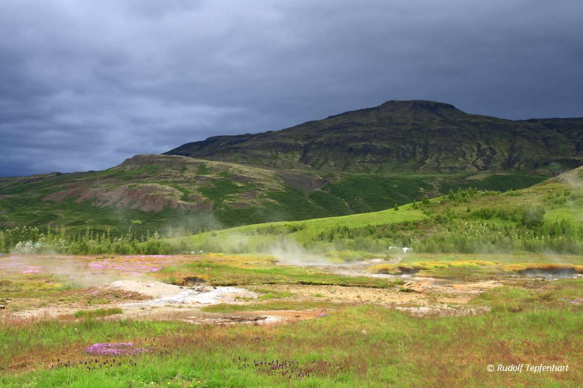 Geothermal area Haukadalur