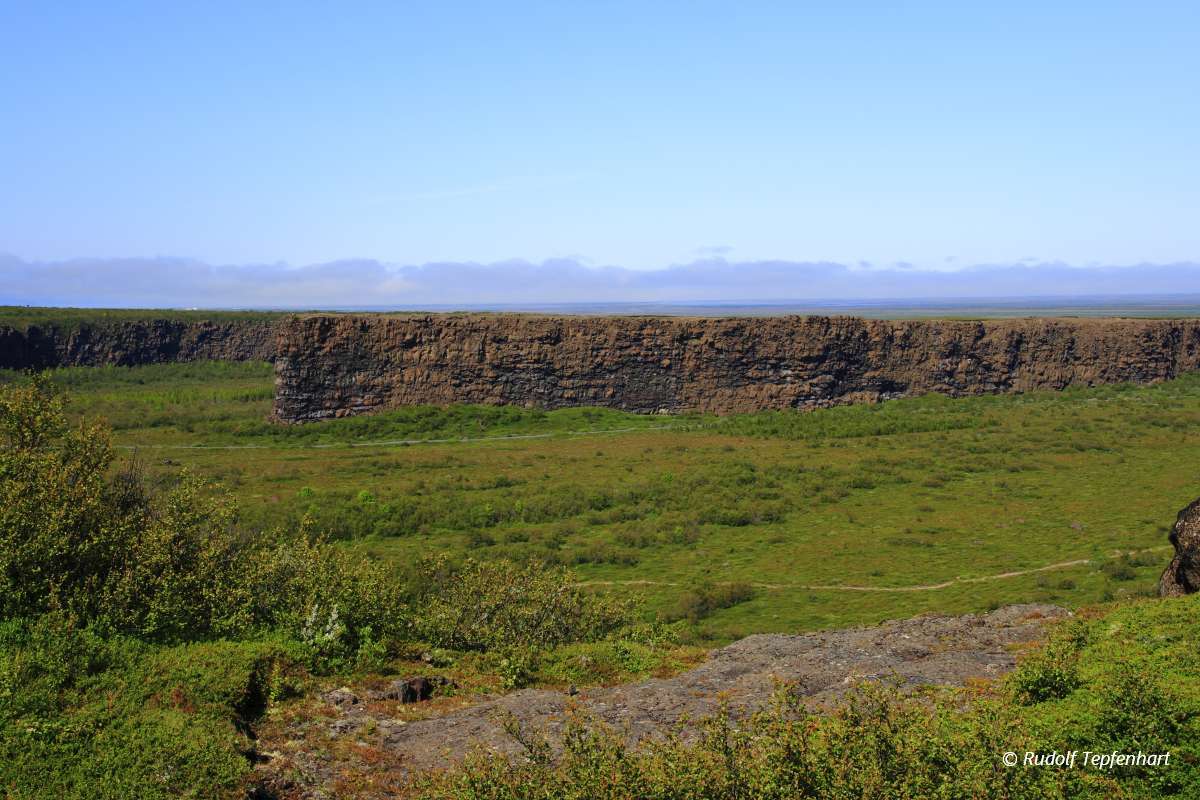 The Asbyrgi Canyon