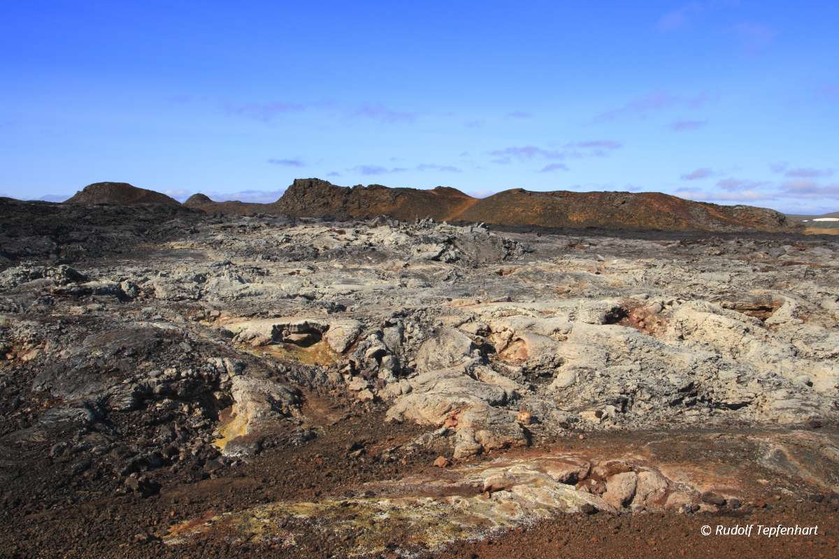 The lava field of Leirhnjukur