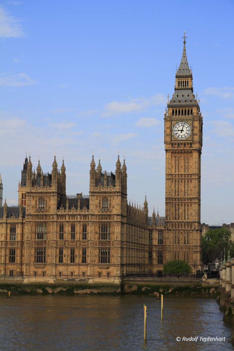 Big Ben and the Palace of Westminster,