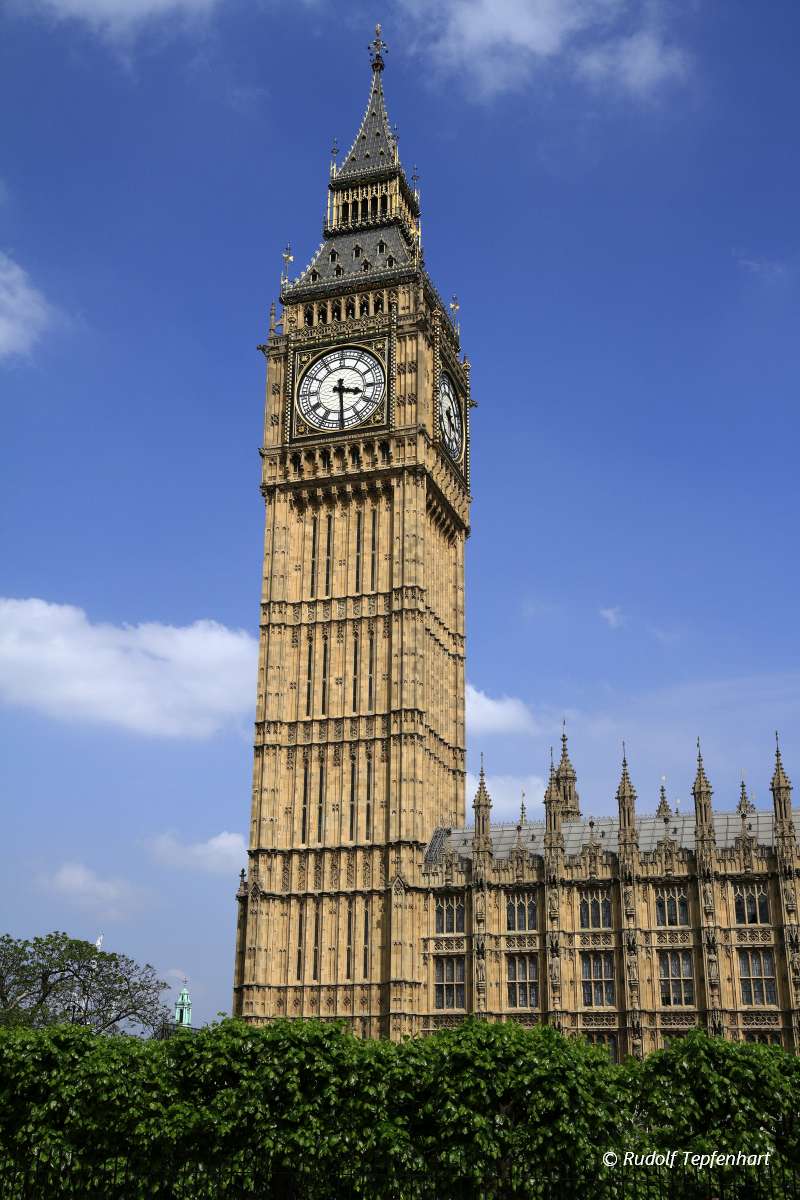 Big Ben and the Palace of Westminster,