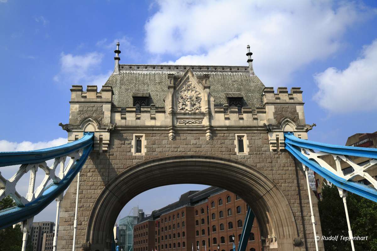 Tower Bridge over the River Thames in London