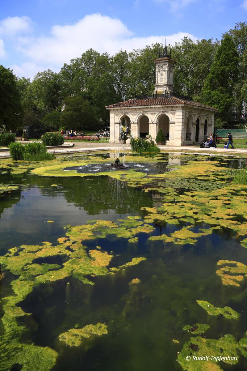 The Italian Gardens at Hyde Park