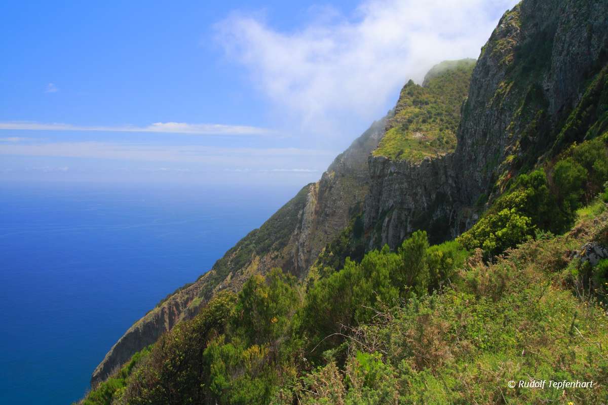 The north coast of Madeira