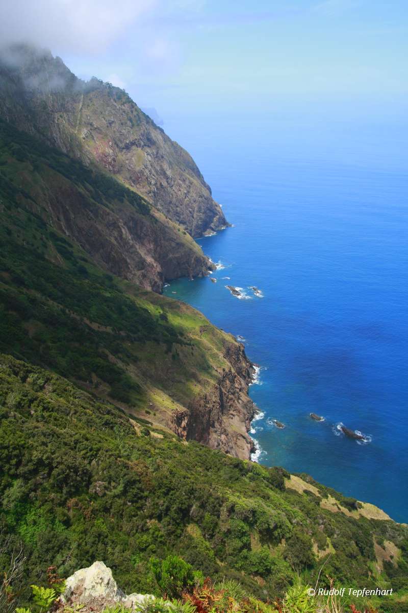 The north coast of Madeira