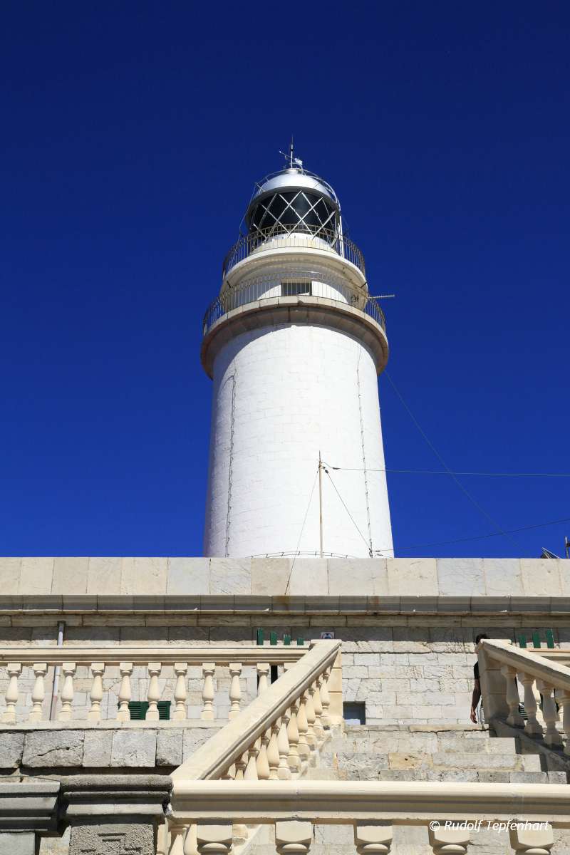 Lighthouse at Cape Formentor in the Coast of North Mallorca, Spa