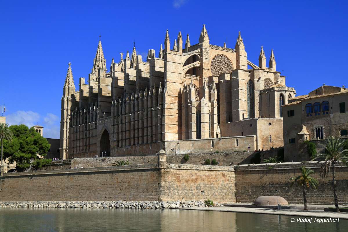 Cathedral of Palma Mallorca or La Seu Mallorca, Balearic Islands