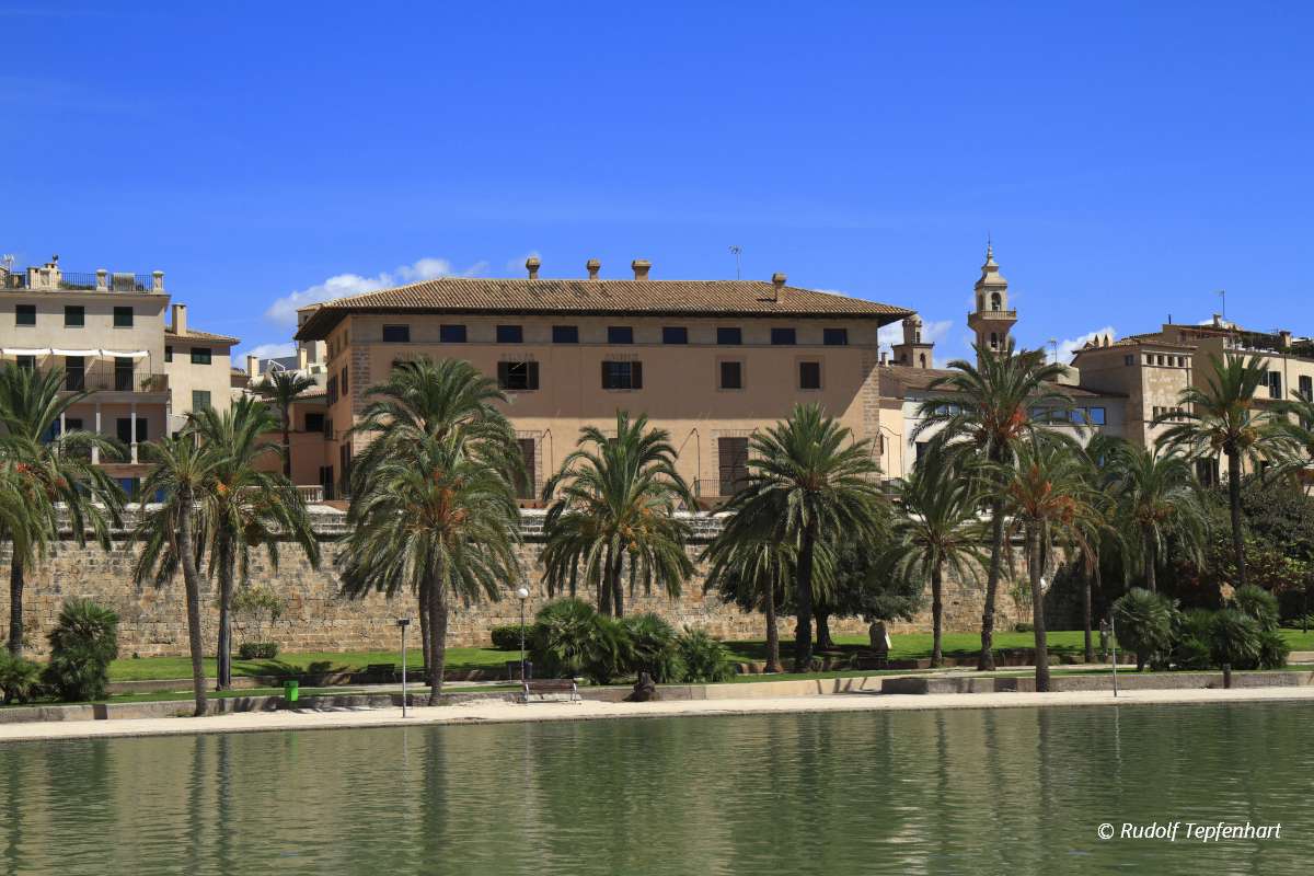 House Facades, Palma de Mallorca,  Spain
