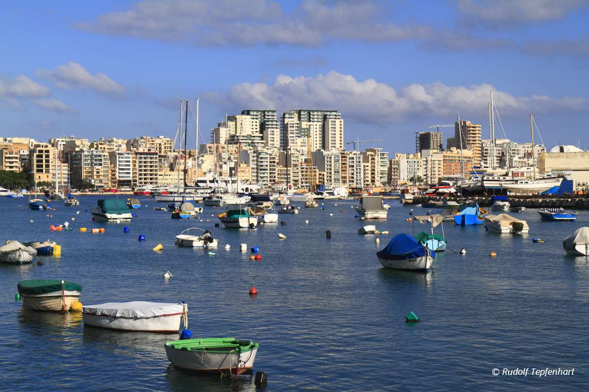 View of Sliema, Malta
