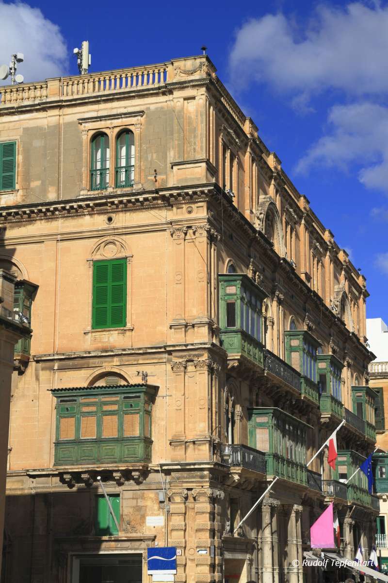 Street in Valletta, Malta