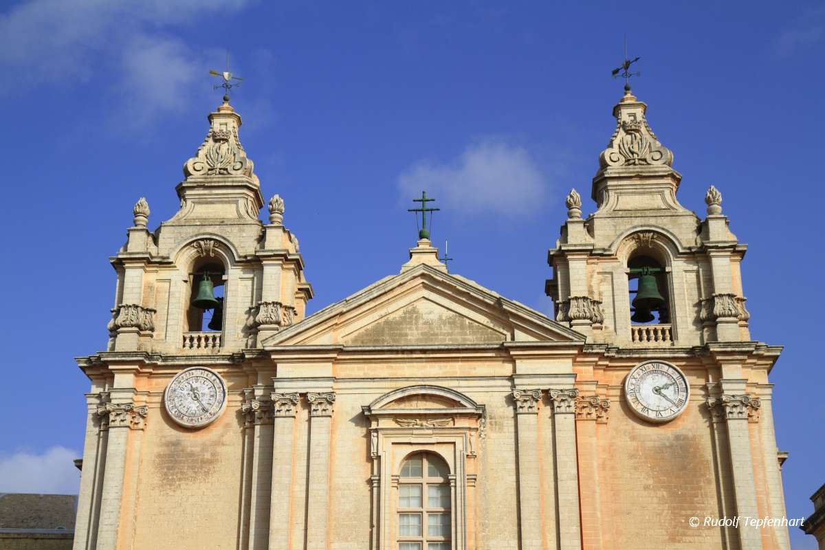 St. Peter & Paul Cathedral in Mdina.