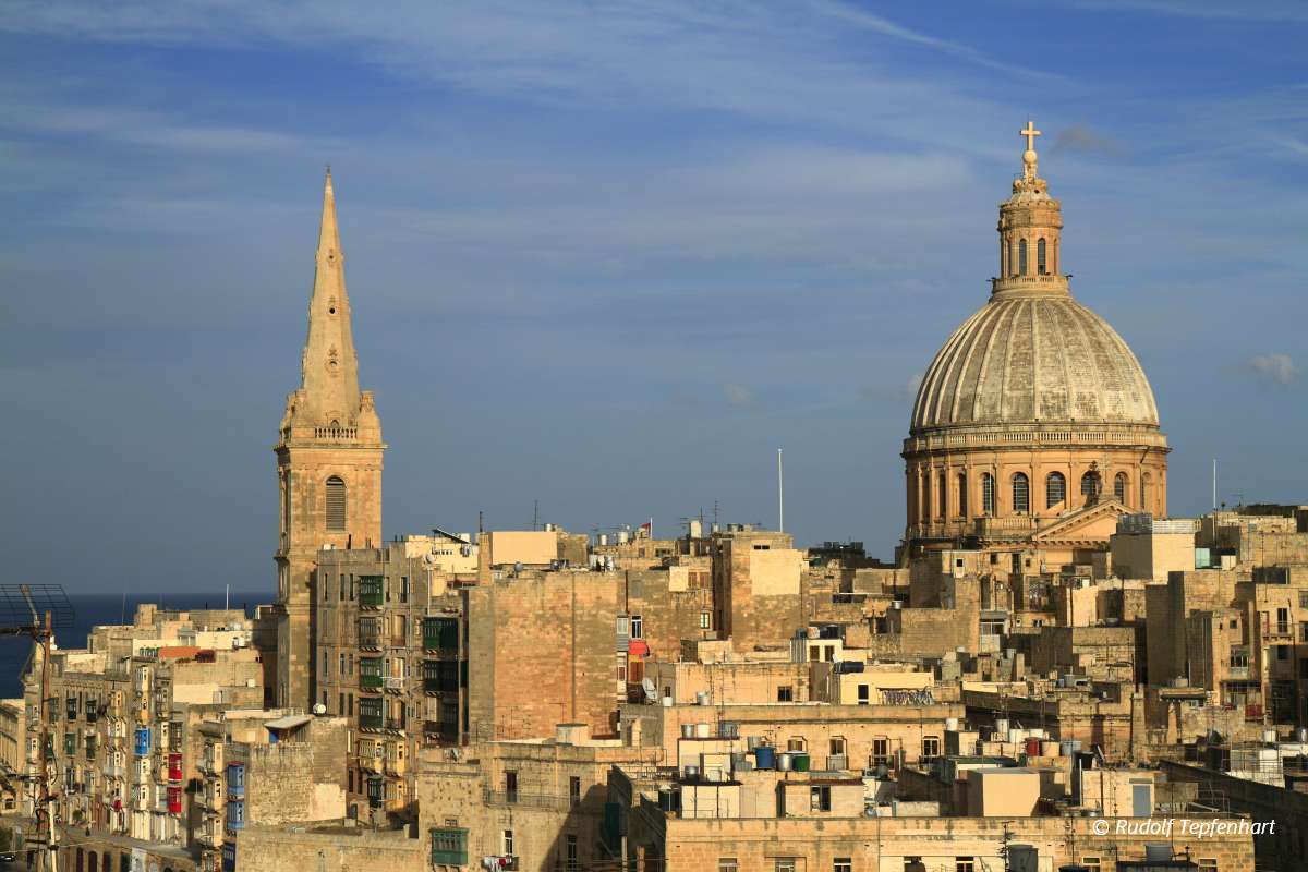 Valletta skyline, Malta
