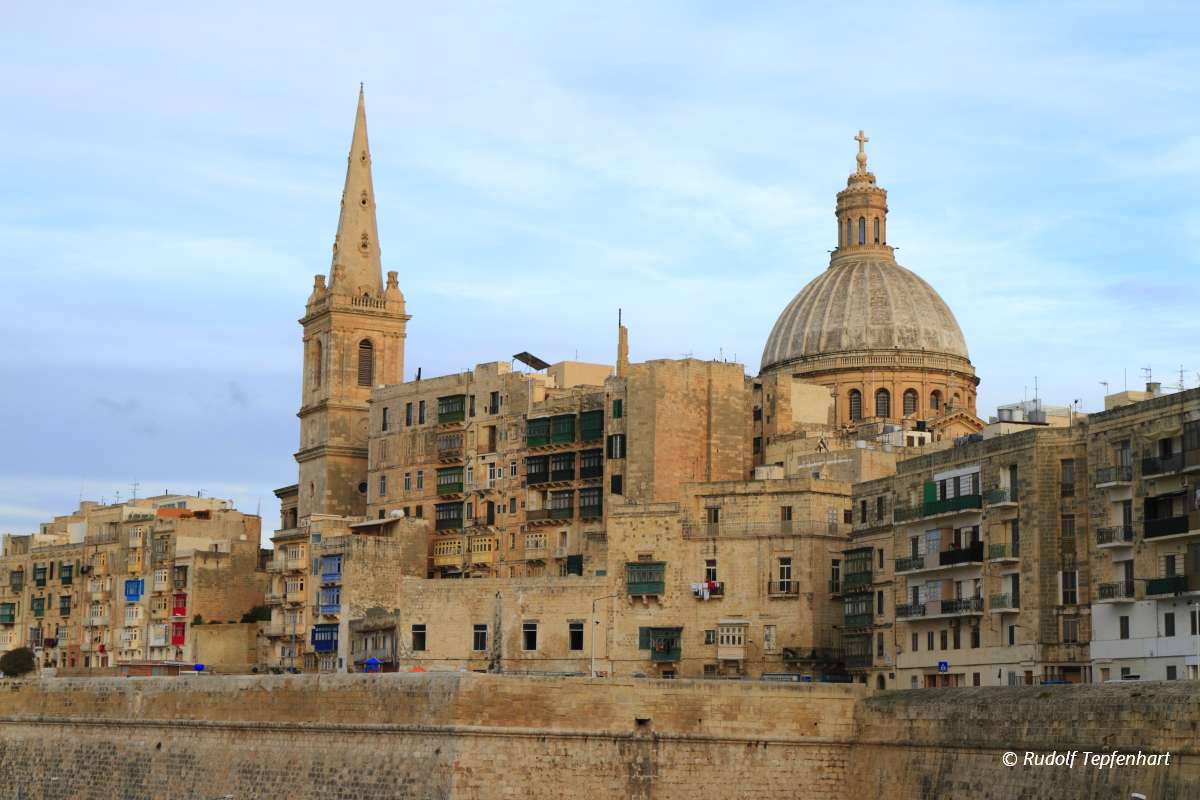 Valletta skyline, Malta