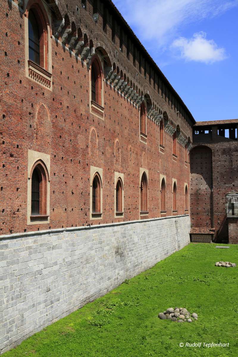 Castello Sforzesco is a castle in Milan