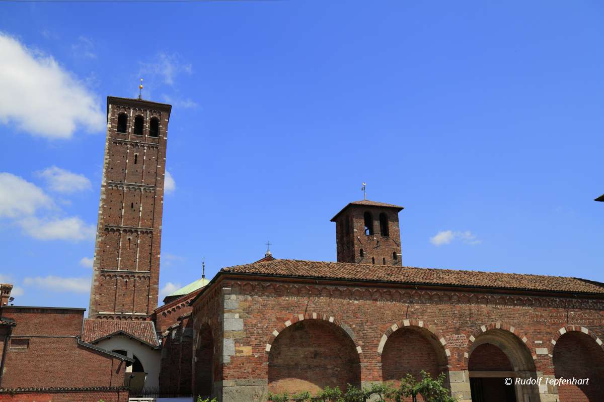 Basilica of Saint Ambrose (Sant'Ambrogio) in Milan