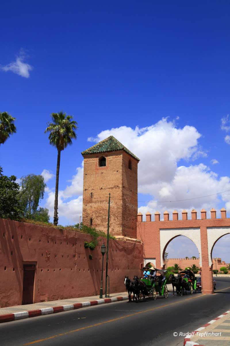 Marrakesh Old City Walls