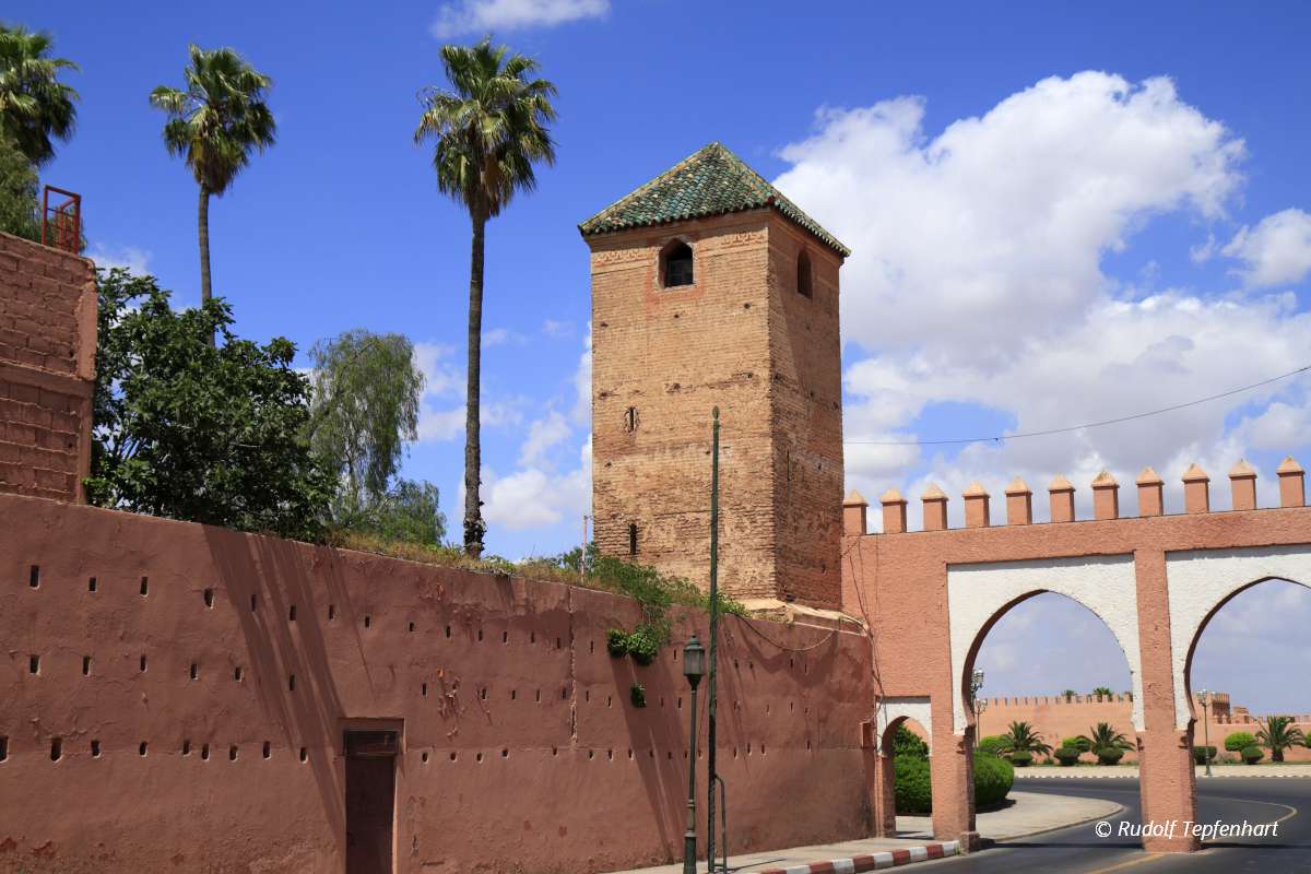 Marrakesh Old City Walls
