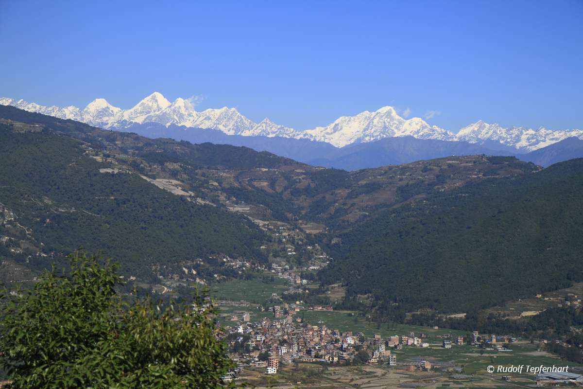 View of the Himalaya