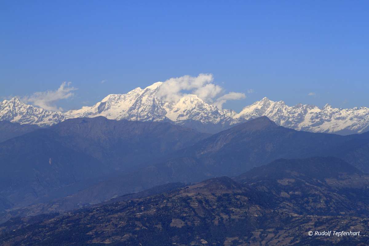 View of the Himalaya