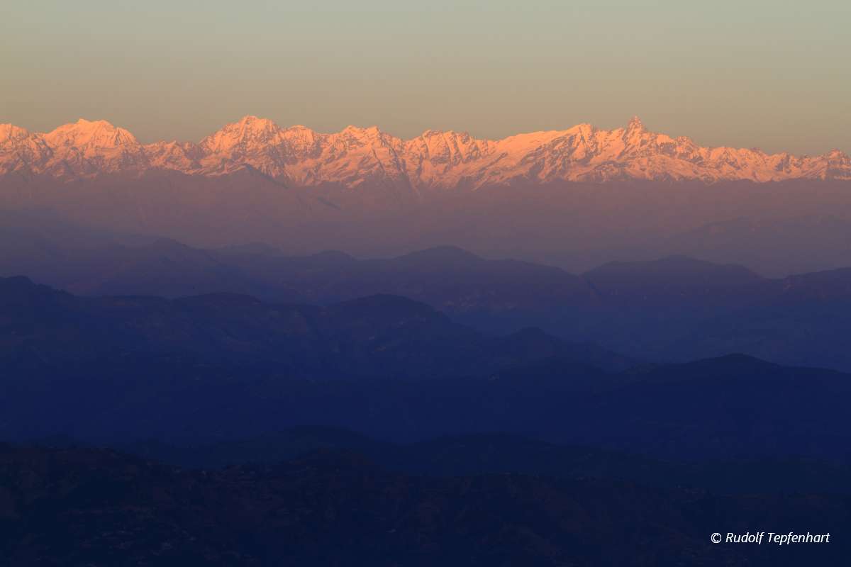View of the Himalaya