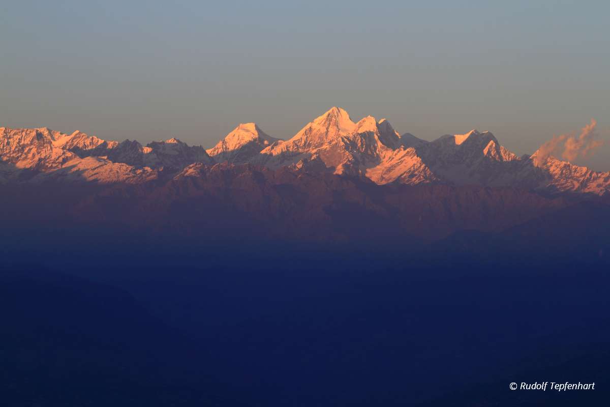 View of the Himalaya