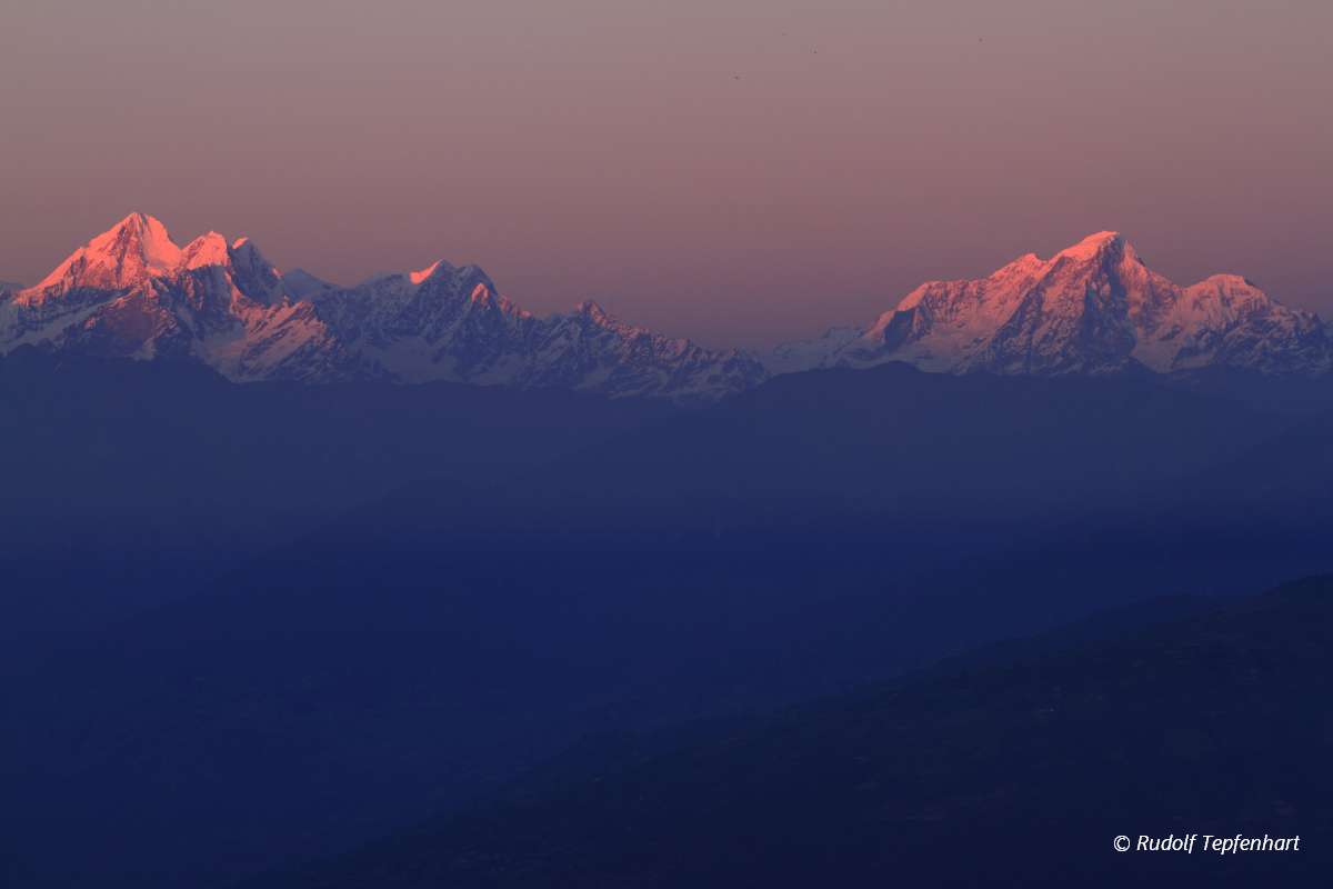 View of the Himalaya
