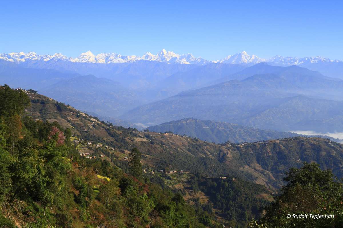 View of the Himalaya