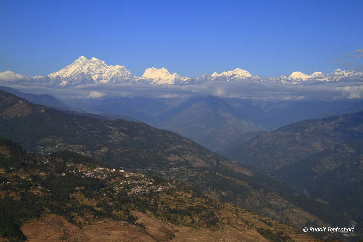 View of the Himalaya
