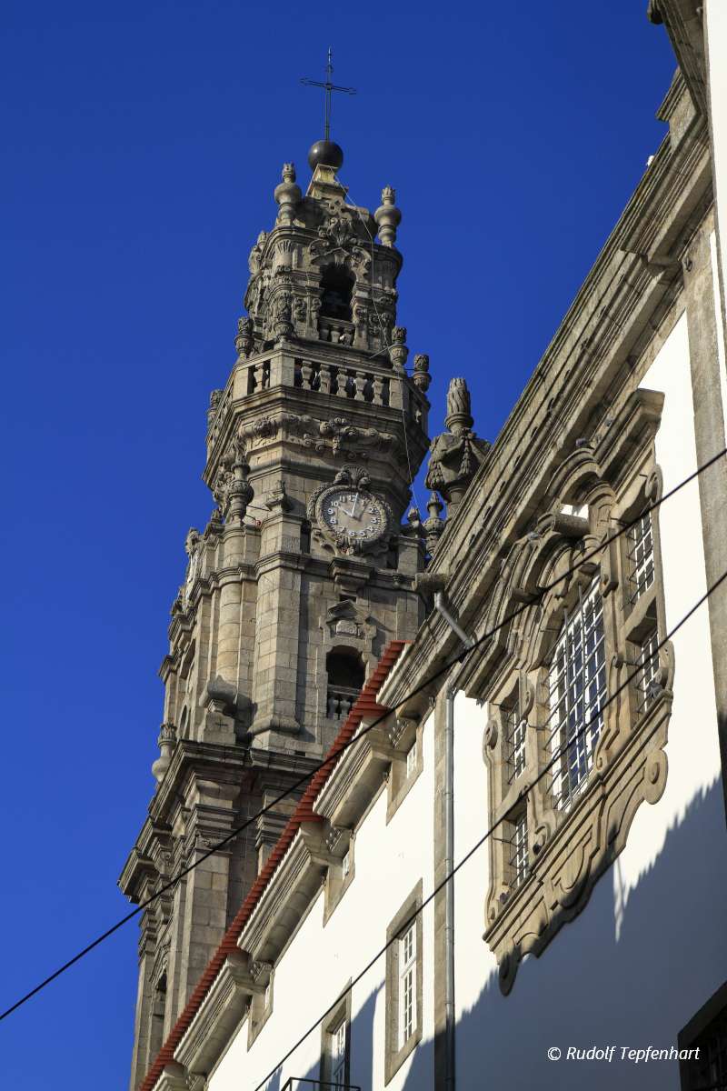 Clerigos Tower, one of the landmarks and symbols of the city of