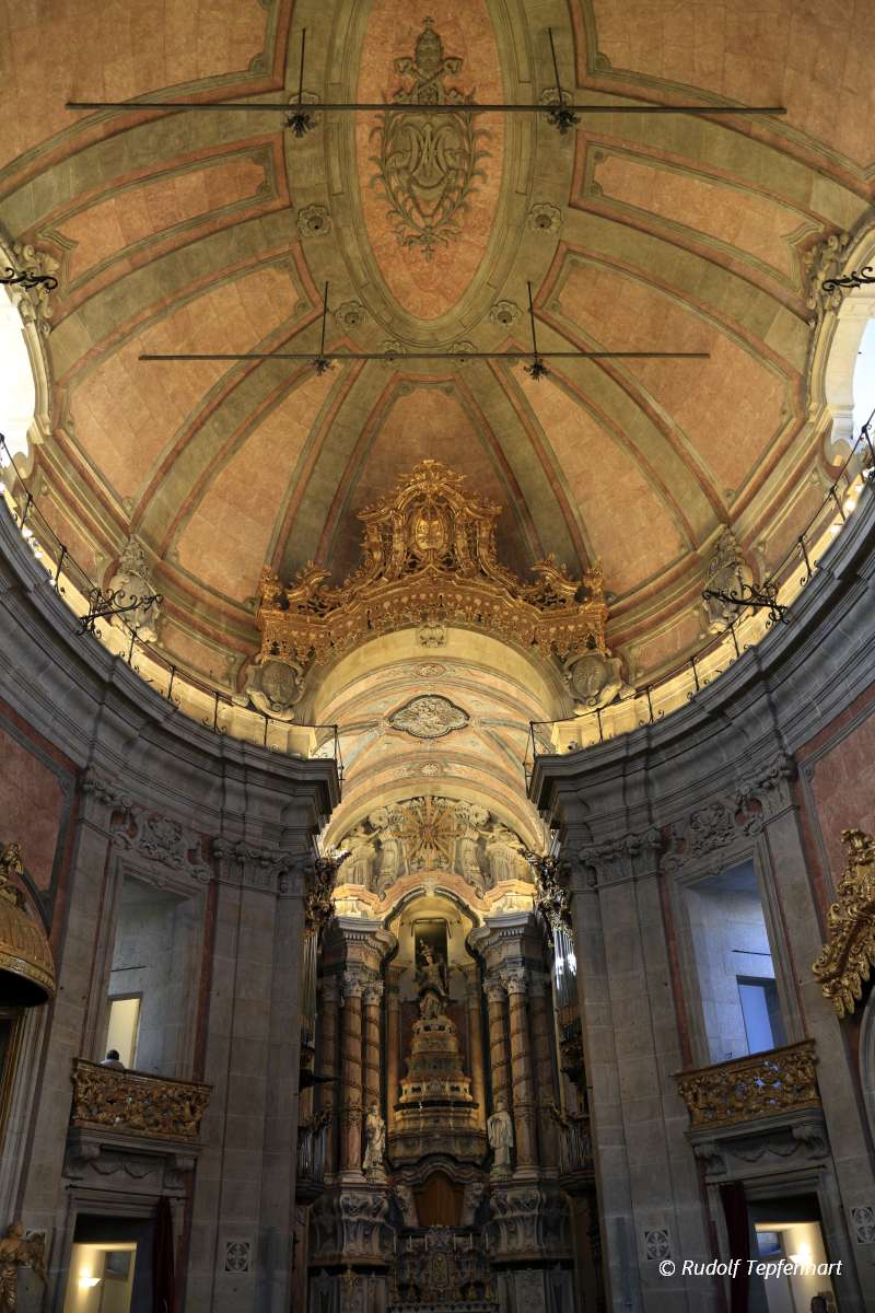 Interior of Torre de Clerigos Church, Porto