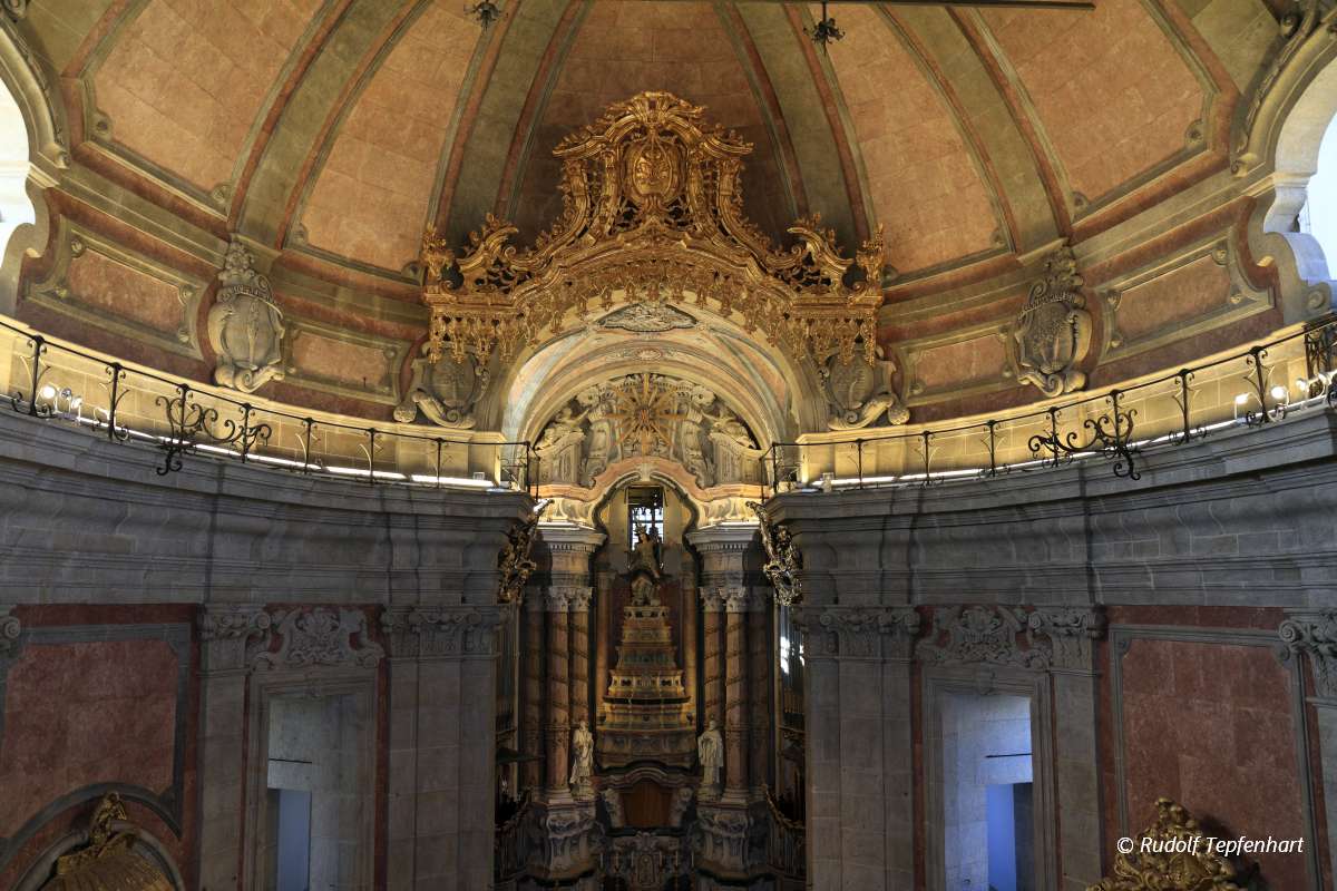 Interior of Torre de Clerigos Church, Porto