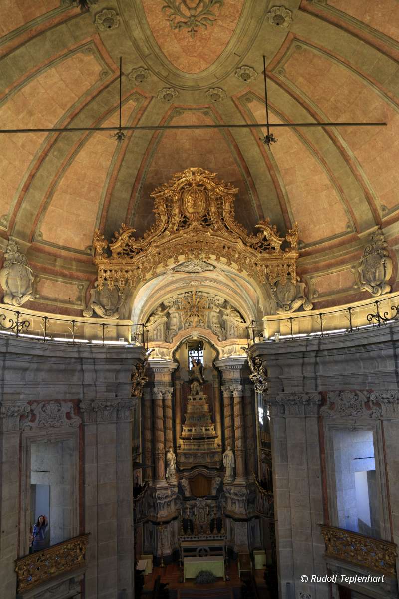 Interior of Torre de Clerigos Church, Porto