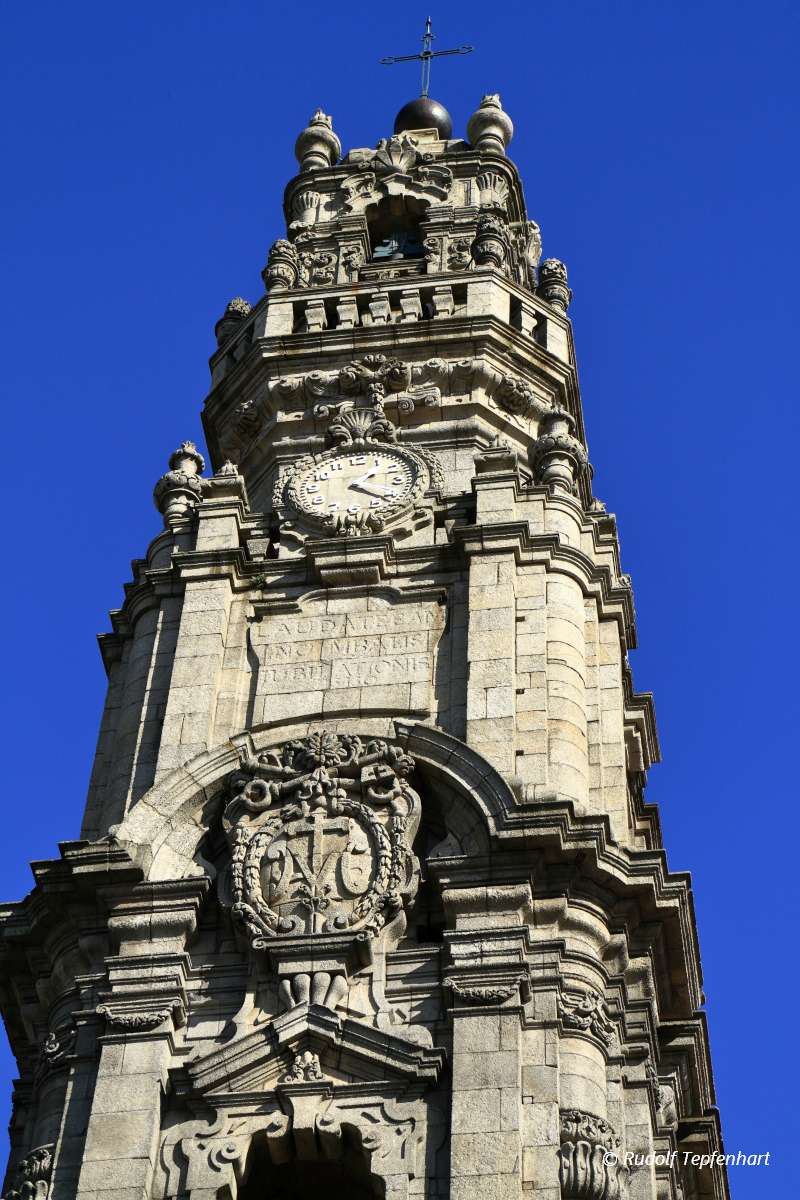 Clerigos Tower, one of the landmarks and symbols of the city of