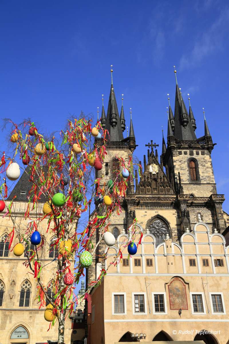 St. Teyn gothic cathedral, Prague