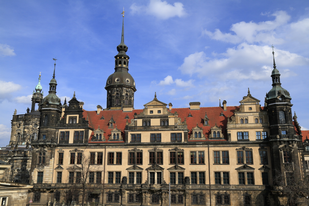 Dresden Castle or Royal Palace in Dresden, Saxony