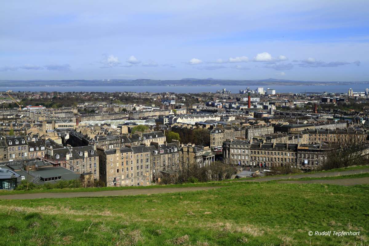 View over Edinburgh, Scotland